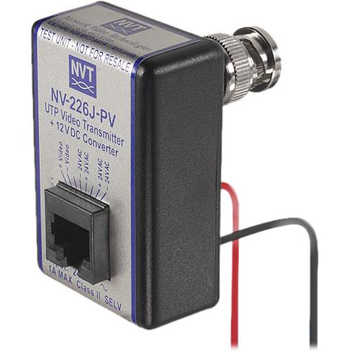 NVT NV-226J-PV UTP Video Transmitter 12 VDC Converter