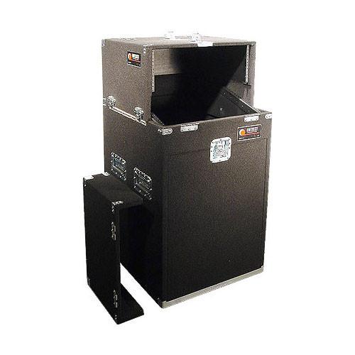 Odyssey Innovative Designs CS4814W Carpeted Slide-Style Case with Casters
