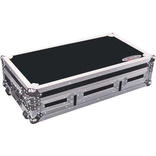 Odyssey Innovative Designs FZ10CDJW Flight Zone DJ CD Mixer Controls Coffin with Wheels