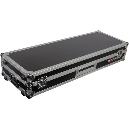 Odyssey Innovative Designs FZDJ12W Flight Zone DJ 12" Mixer Turntable Coffin Case with Wheels