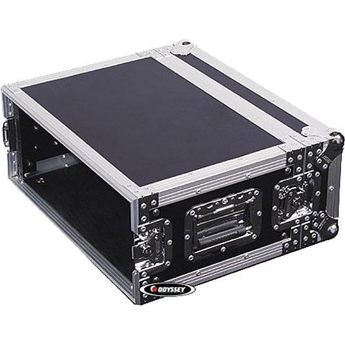 Odyssey Innovative Designs FZER4 Flight Zone Shallow Four Space Special Effects Rack Case