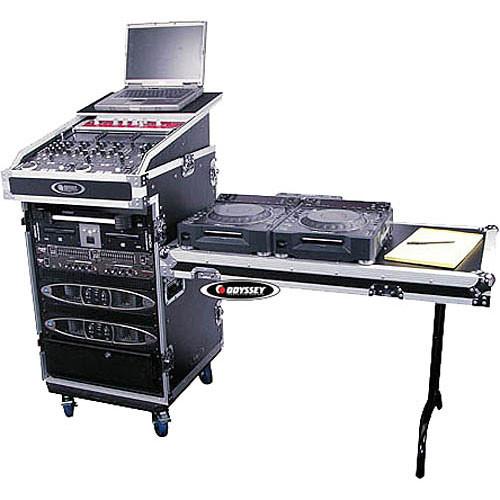 Odyssey Innovative Designs FZGS1316WDLX Flight Zone Glide Style Slanted Combo Rack Case