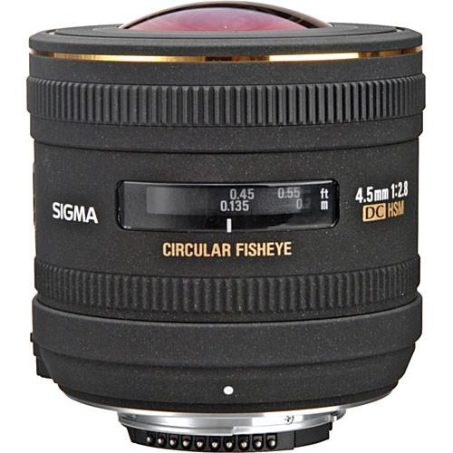 Sigma 4.5mm f 2.8 EX DC HSM Circular Fisheye Lens for Nikon F