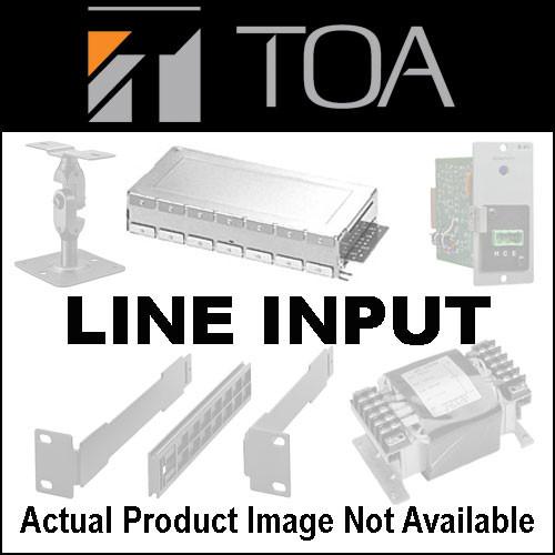 Toa Electronics U-43S - Unbalanced Line Input Module with High Low Cut Filters and Mute-Send for 900 Series