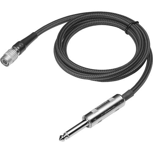 Audio-Technica AT-GCW PRO - Wireless Guitar Input Cable for UniPak Transmitters