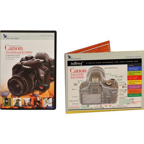 Blue Crane Digital DVD and Guide: Combo Pack for the Canon EOS Rebel XSi Digital SLR Camera