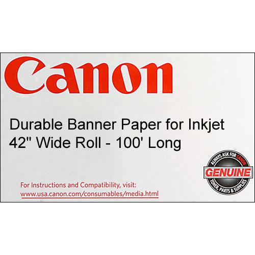 Canon Durable Matte Polypropylene Banner