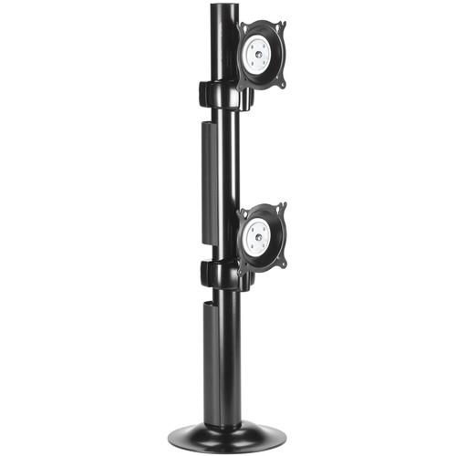Chief KTG230B Dual Vertical Monitor Grommet Mount