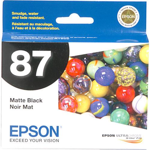 Epson 87 Matte Black Ink Cartridge