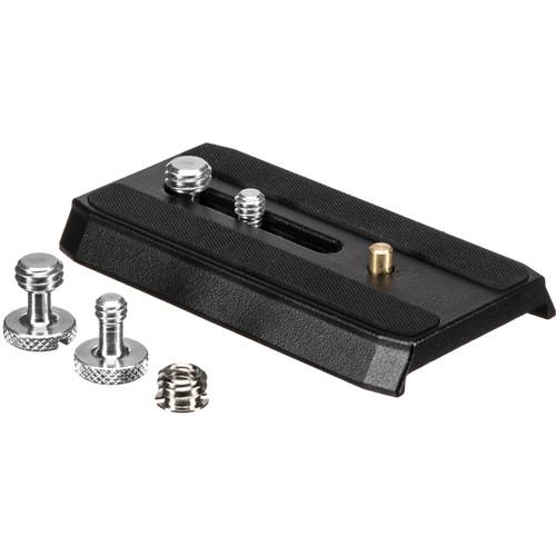 Gitzo GS5370MC Quick Release Plate with 2 1 4"-20 & 2 3 8" Screws