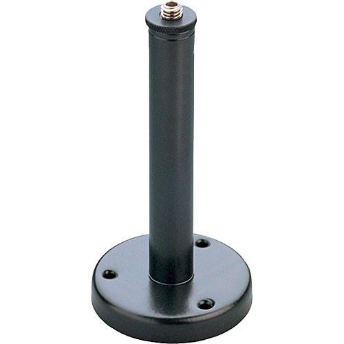 K&M 221A Microphone Flange Mount with 6 Inch Tube and 5 8" Thread