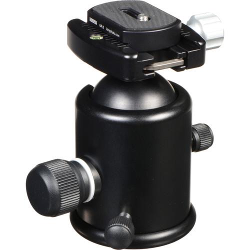 Kirk BH-1 Ballhead with Quick Release - Supports 50 lbs