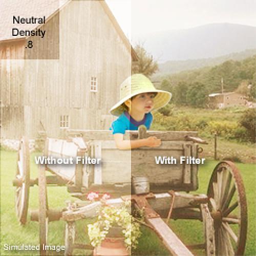 Kodak 4 x 4" Neutral Density 0.8 Optical Gelatin Wratten Filter