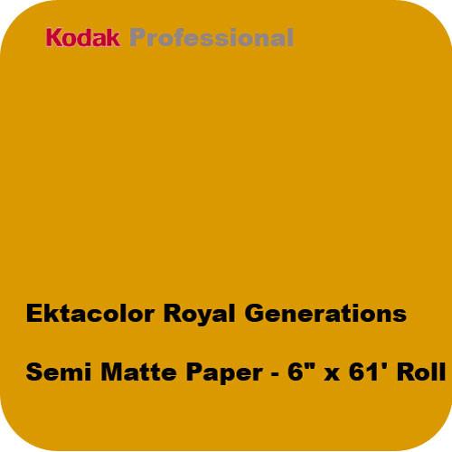 Kodak Ektacolor Royal Generations Semi Matte Paper