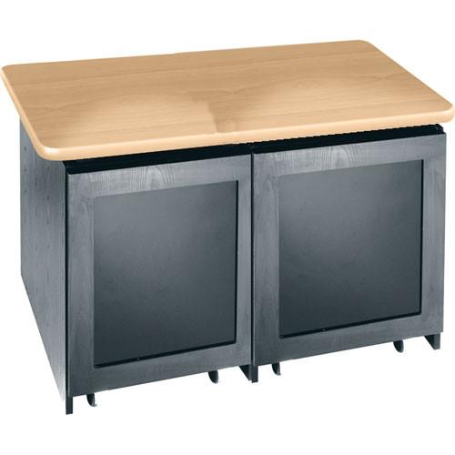 Middle Atlantic D12SD-HM Square Dual Bay Rack with Doors