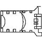 NSI Leviton Lens Tube Assembly for Leo Ellipsoidal - 36 Degrees