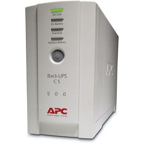 APC Back-UPS CS 500 6-Outlet Backup and Surge Protector, Beige