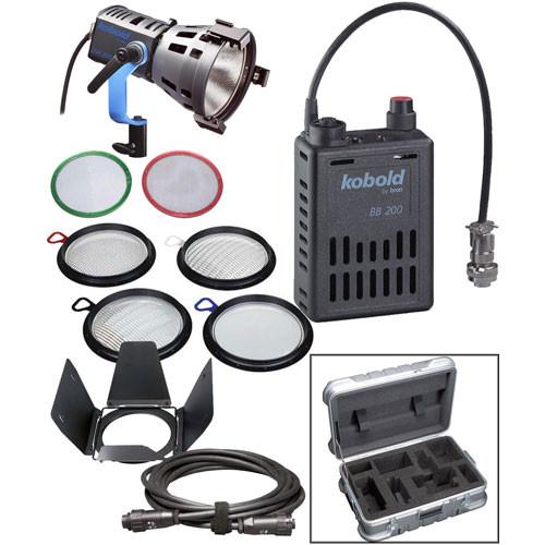 Bron Kobold DW200 PAR HMI DC Kit with Flight Case