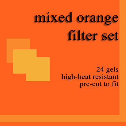 Dedolight 24 Mixed Orange Gel Filters for DBD8