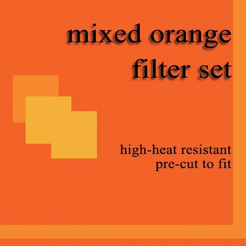 Dedolight Orange CTO 10 Gel Filter Set for DBD400 Barndoors