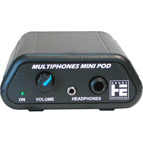 Henry Engineering MultiPhones MiniPod Stereo Headphone Amplifier