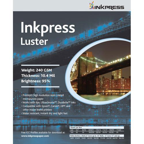Inkpress Media Luster Paper