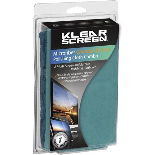 Klear Screen KS-MK-COM Micro-Chamois and Micro-Fiber Combo