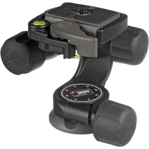 Manfrotto 460MG 3-Way, Pan-and-Tilt Head with 1 4"-20 Mount