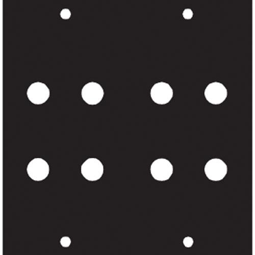 Middle Atlantic BANA4 Punchout Panel