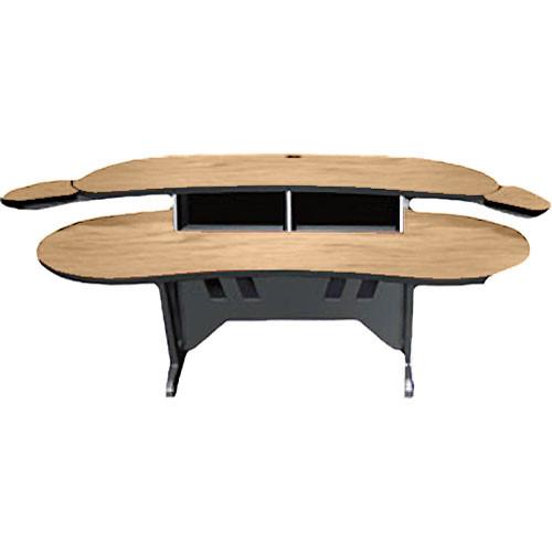 Middle Atlantic ELUR-HM 84" Edit Center Desk with Overbridge
