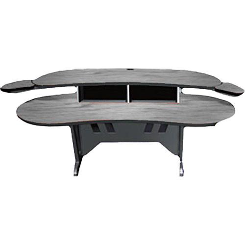 Middle Atlantic ELUR-PS 84" Edit Center Desk with Overbridge