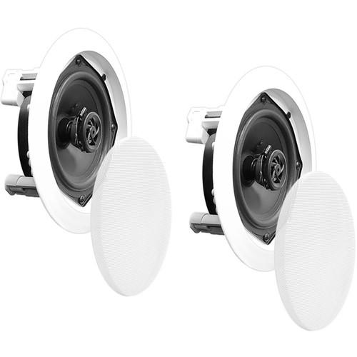 Pyle Pro PDICRD 5.25" In-Wall In-Ceiling 150W 2-Way Stereo Speakers