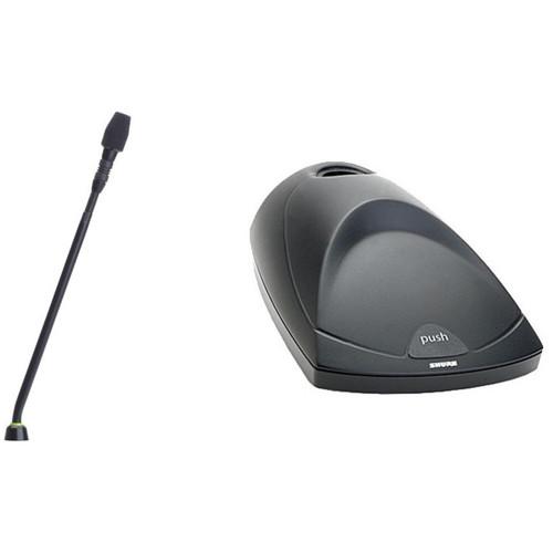 Shure MX410W 10-inch Gooseneck Microphone and Wireless Desktop Base