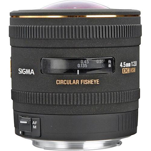 Sigma 4.5mm f 2.8 EX DC HSM Circular Fisheye Lens for Sigma SA