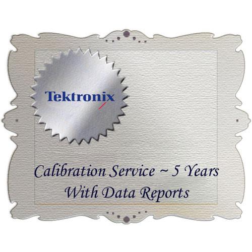Tektronix D5 Calibration Data Report for WFM5000