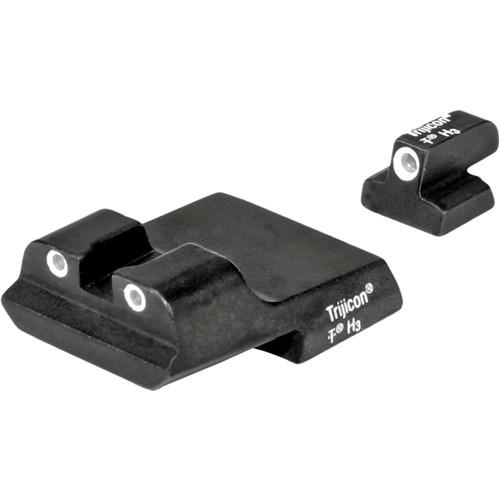 Trijicon Smith & Wesson Compact 9mm 3 Dot Bright & Tough Night Sight Set