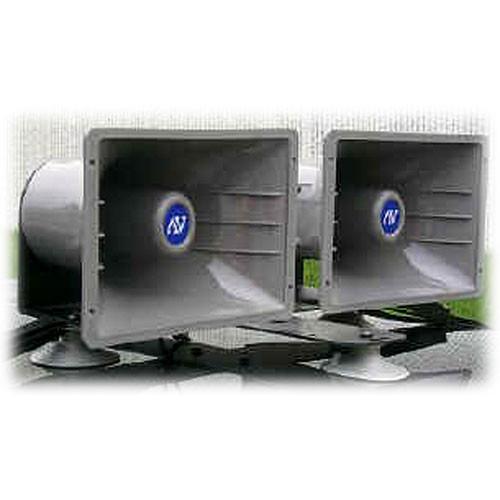 AmpliVox Sound Systems S312 Sound Cruiser 60W Dual Horn Mobile PA System