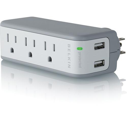 Belkin Mini Surge Protector with USB Charger