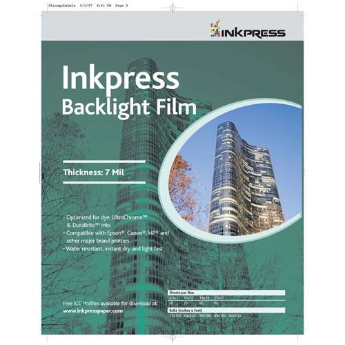 Inkpress Media Backlight Film, Inkpress, Media, Backlight, Film