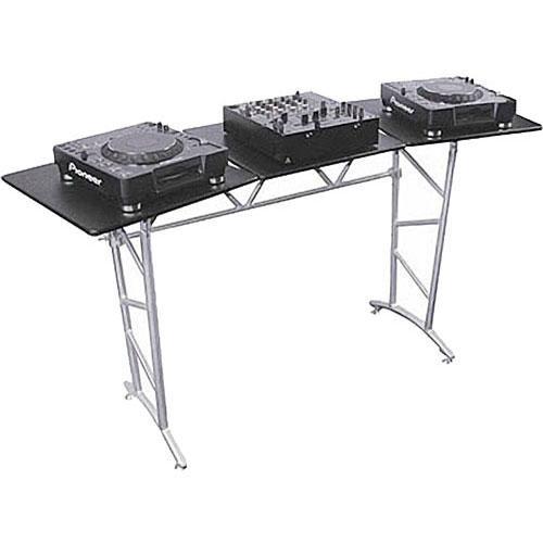 Odyssey Innovative Designs ATT2 - Folding DJ Truss Table with Angle Adjustable Sides