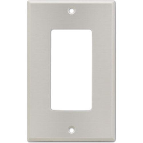 RDL CP-1S Stainless Steel Single Cover Wall Plate