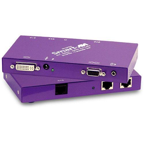 Smart-AVI DVX-PRO - Cat-5 DVI, Full Duplex RS232 and Audio Extender Baluns