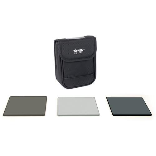 Tiffen 4 x 4" DV Select Filter Kit 3 - Neutral Density 0.6, Ultra Circular Polarizing and Black ProMist 1 4 Filters