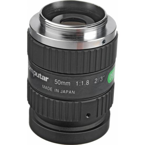 Watec M5018-MP 2 3" C Mount 50mm f 1.8 Manual Iris Lens
