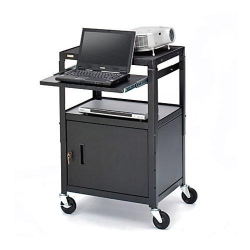 Bretford Adjustable Cabinet Cart with 4" Casters