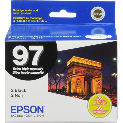 Epson T097120-D2 97 Extra-High Capacity Black Ink Cartridge