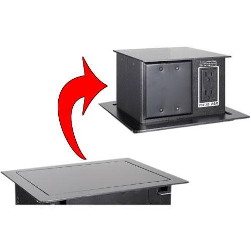 FSR PTB-2-BLK Pop-Up Table Box