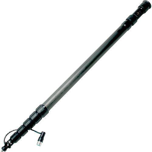 K-Tek Klassic Series Traveler Boompole with Coiled Cable & Side-Mounted XLR Base