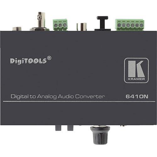 Kramer 6410N Digital Audio to Balanced Stereo Audio Format Converter