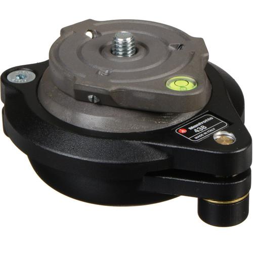 Manfrotto 438 Compact Leveling Head - Ball Camera Leveler - Supports 33 lb